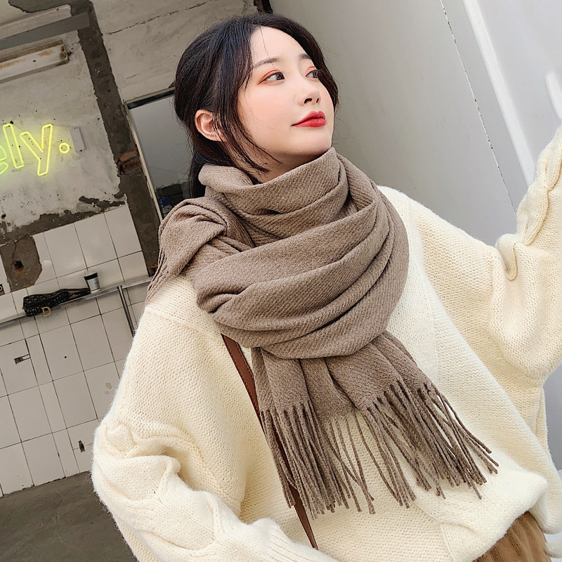 Cashmere Scarf Wrap - VISROVER nieuwe 20-kleuren vrouw winter sjaal