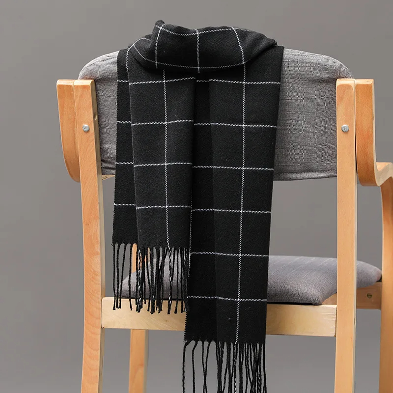Cashmere Scarf Wrap - 2023 Nieuwe Winter Mannen Sjaal Warm