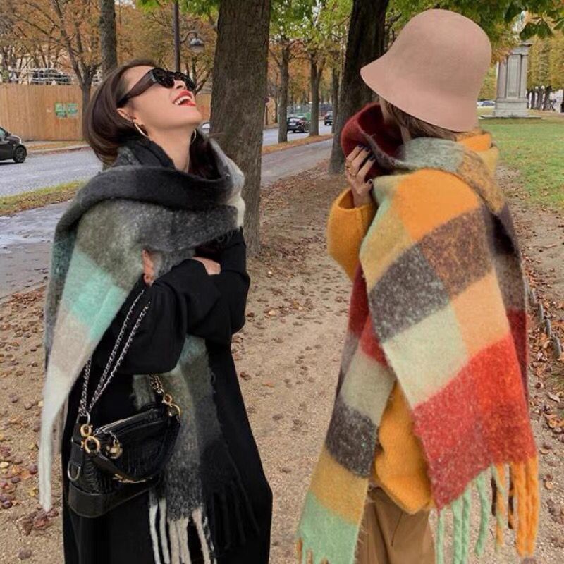 Cashmere Scarf Wrap - NIEUWE Luxe Winter Dikke Warme Sjaal