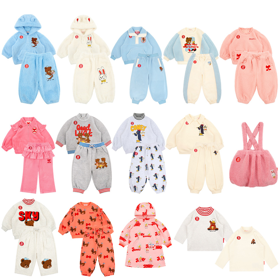 Quality Winter Clothing Brand - Hoogwaardige verdikte winter kinderkledingset voor babymeisje