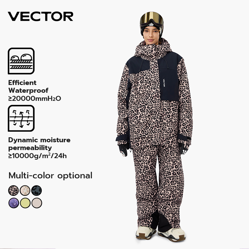Winter Clothing Vector - VECTOR Heren Dames 3L Katoenen Ski-jas