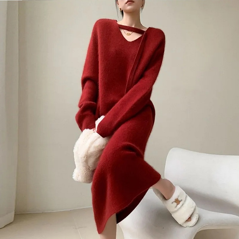 Winter Clothing H&M - trui jurk voor dames 2025, nieuwe