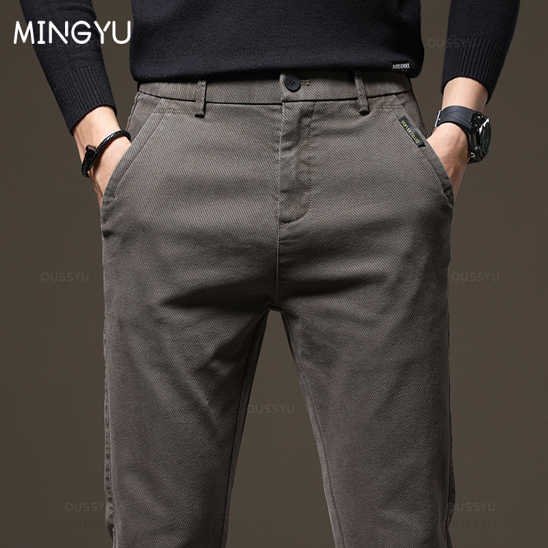Quality Winter Clothing Brand - Herfst Winter Hoge Kwaliteit Broek Mannen