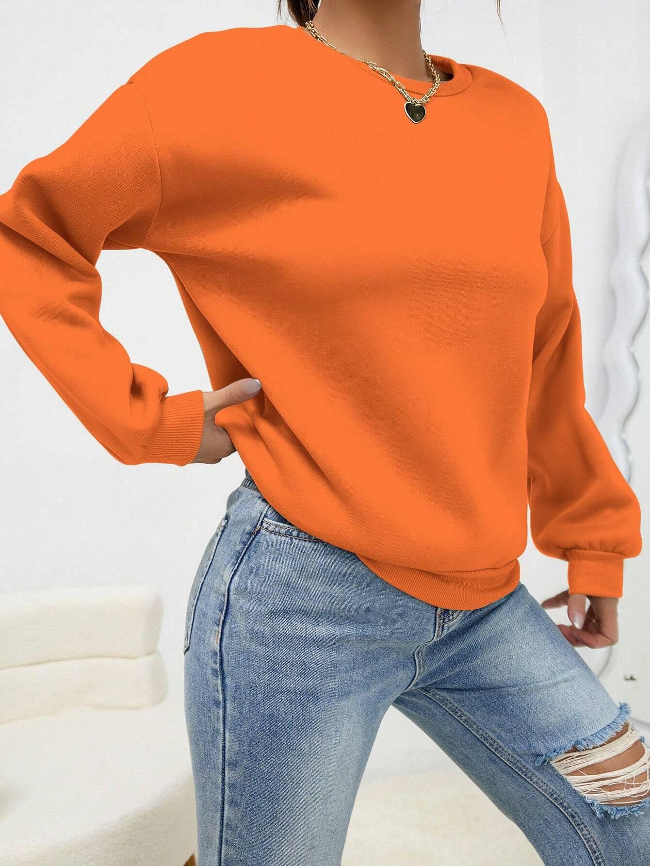 Winter Clothing For Plus Size Women - Effen kleur Veelkleurig Grote maten dameshoodie