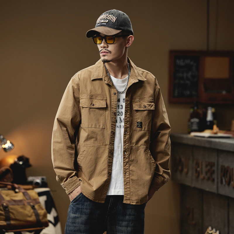 Cargo Shirt Voor Mannen Lange  - Quality Winter Clothing Brand recensie en prijs