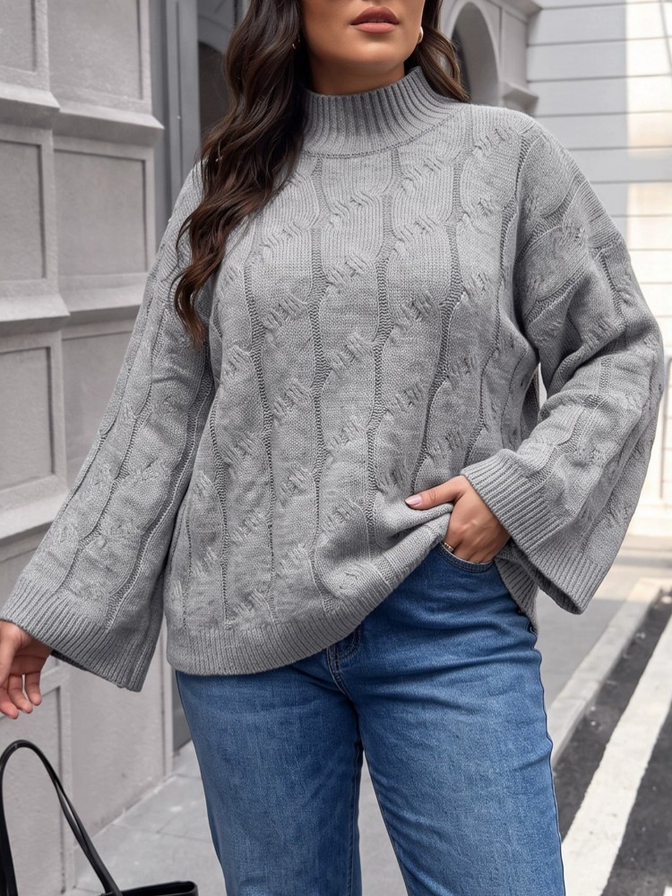 Dames grote maten casual gebre - Winter Clothing For Plus Size Women recensie en prijs