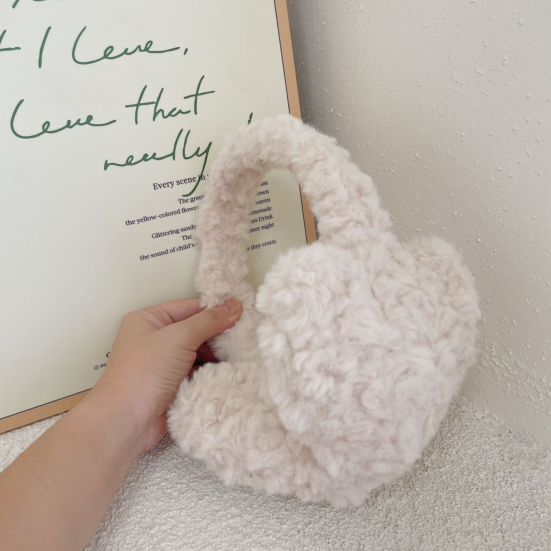 Hart Lamswol Pluche Oorbescher - Winter Clothing Earmuffs recensie en prijs