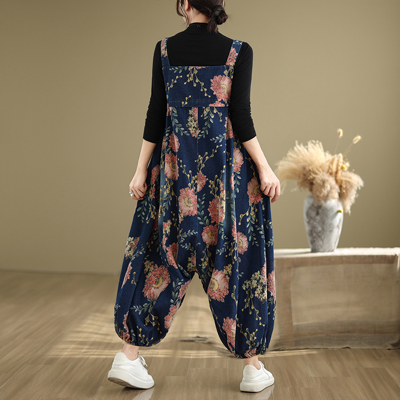 Losse casual denim overalls vo - Winter Clothing For Plus Size Women recensie en prijs