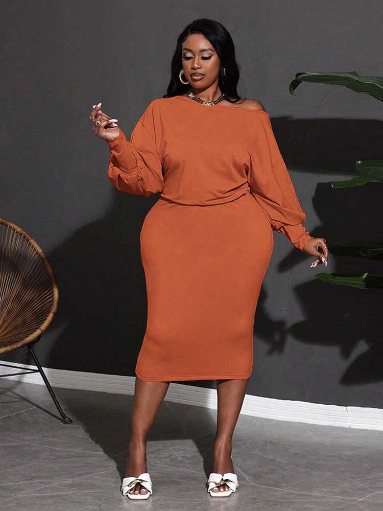Herfst En Winter Jurken Plus S - Winter Clothing For Plus Size Women recensie en prijs