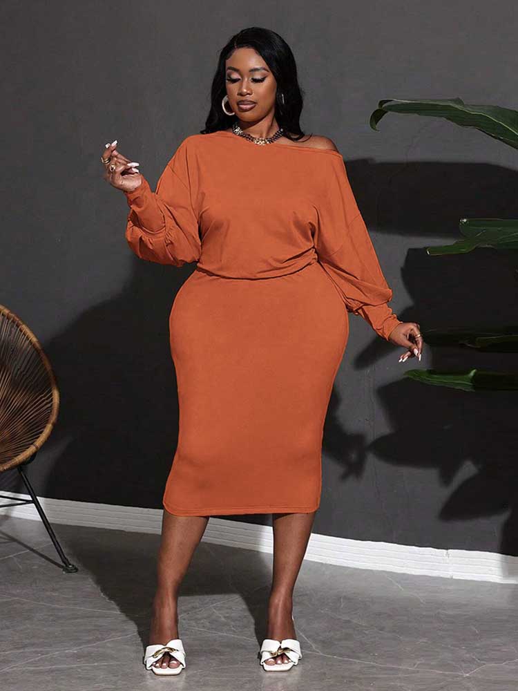 Herfst En Winter Jurken Plus S - Winter Clothing For Plus Size Women recensie en prijs