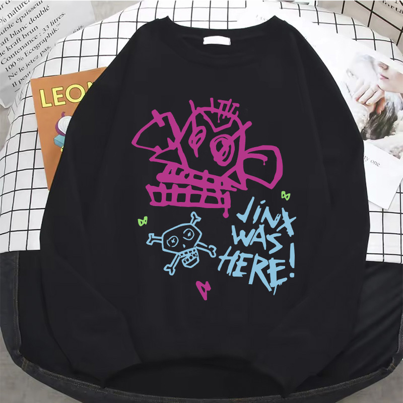 Jinx Arcane Hoodie Hot Anime V - Winter Under Clothing recensie en prijs