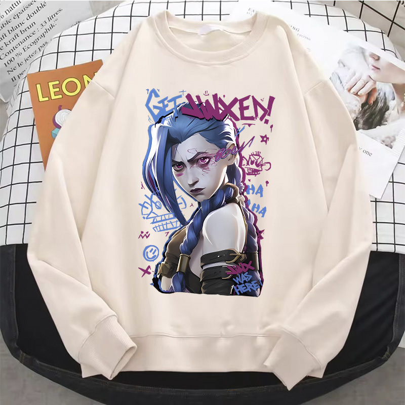 Jinx Arcane Hoodie Hot Anime V - Winter Under Clothing recensie en prijs