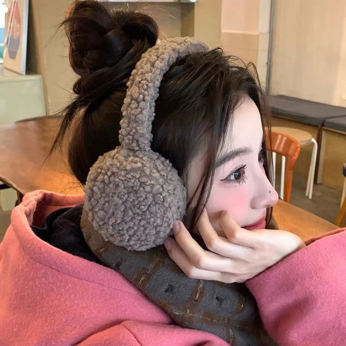 Minimalistische lamswol pluche - Winter Clothing Earmuffs recensie en prijs
