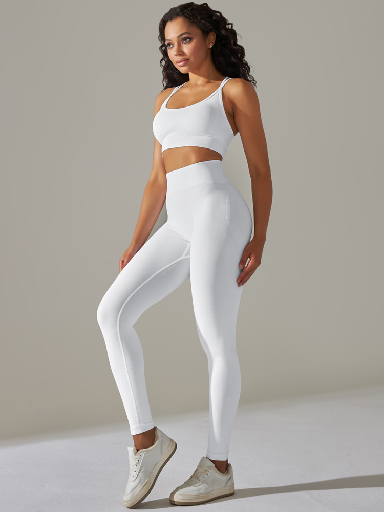 2 Stuks Vrouwen Yoga Set Sexy  - Winter Yoga Clothing recensie en prijs