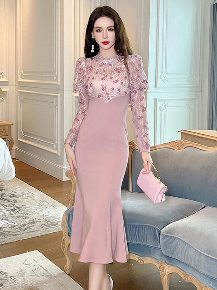 Lente Herfst Qipao Zeemeermin  - Winter Clothing H&M recensie en prijs