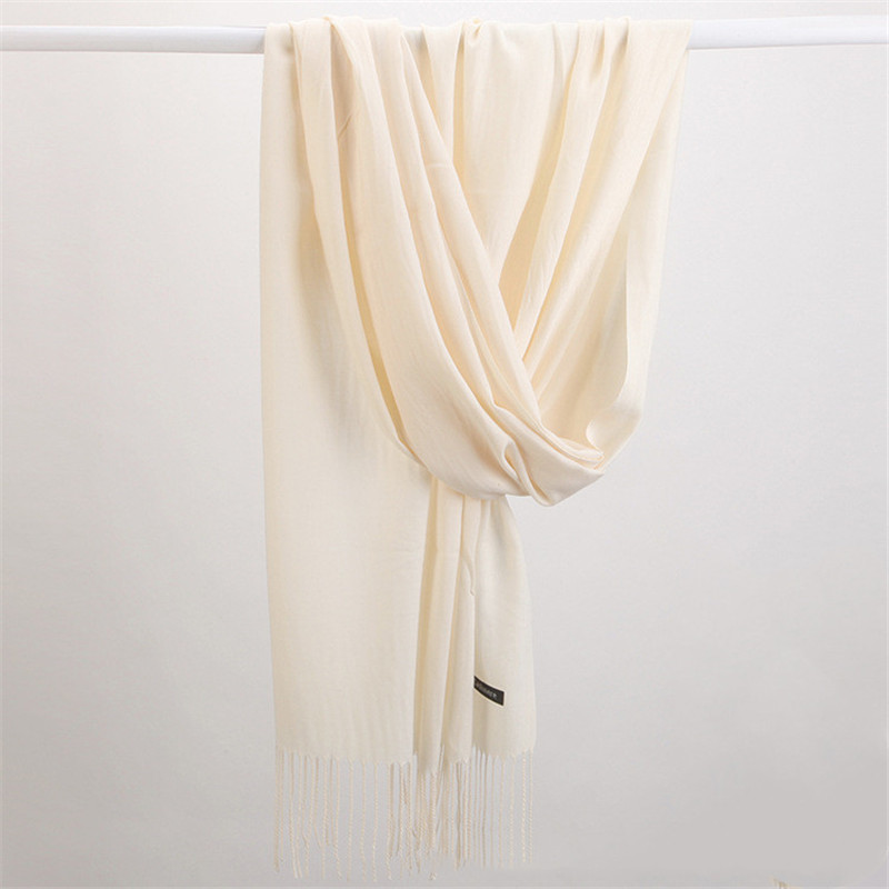 Vrouwen Effen Sjaal Kasjmier G - Cashmere Scarf Wrap recensie en prijs