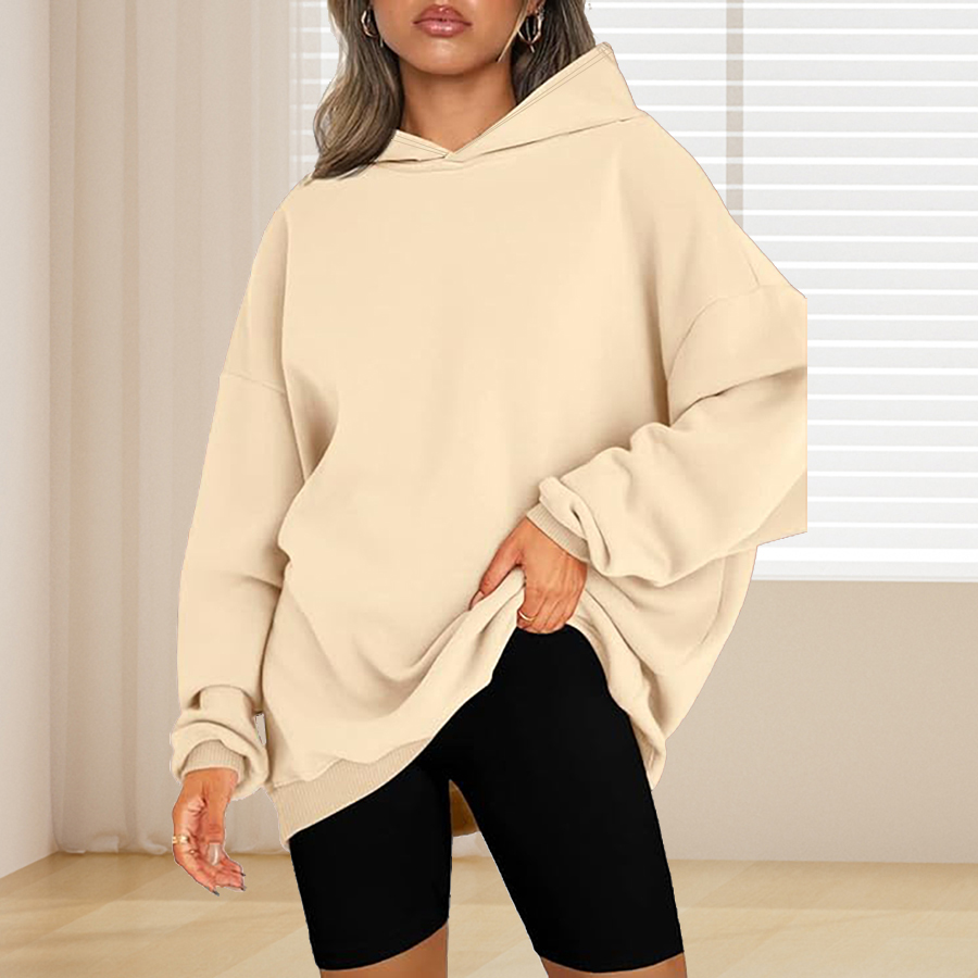 Grote maten basic effen kleur  - Winter Clothing For Plus Size Women recensie en prijs