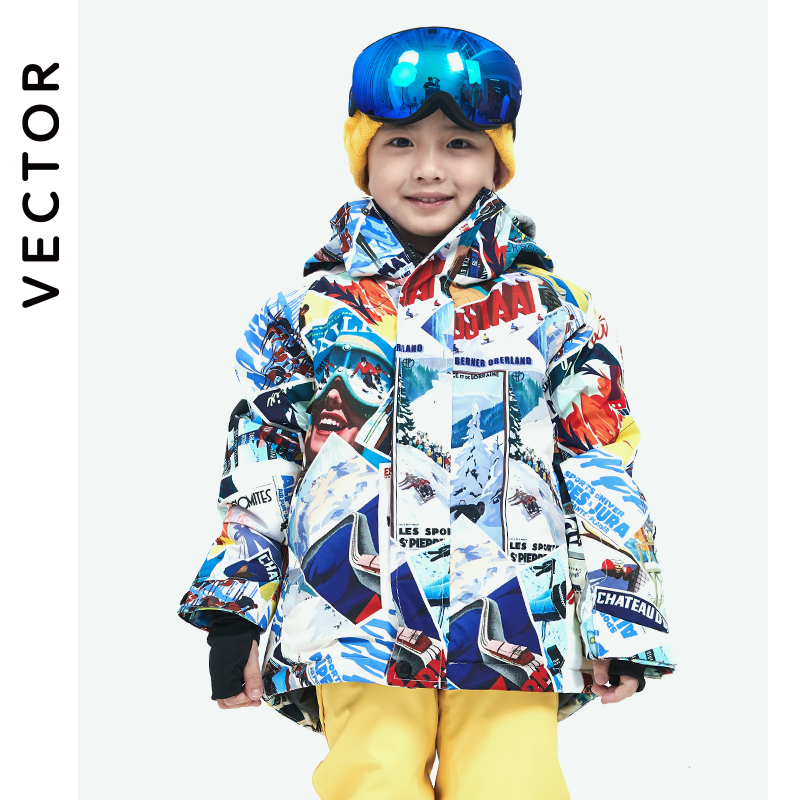 Kindersneeuwkleding Outdoor Wa - Winter Clothing Vector recensie en prijs
