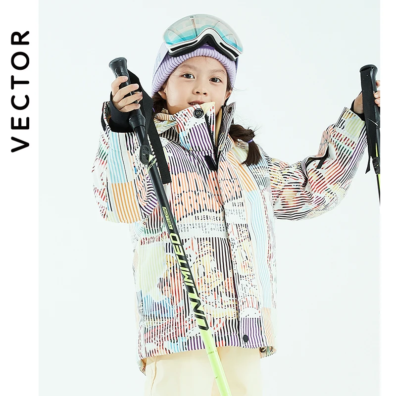 Kinder Sneeuwkleding Outdoor W - Winter Clothing Vector recensie en prijs