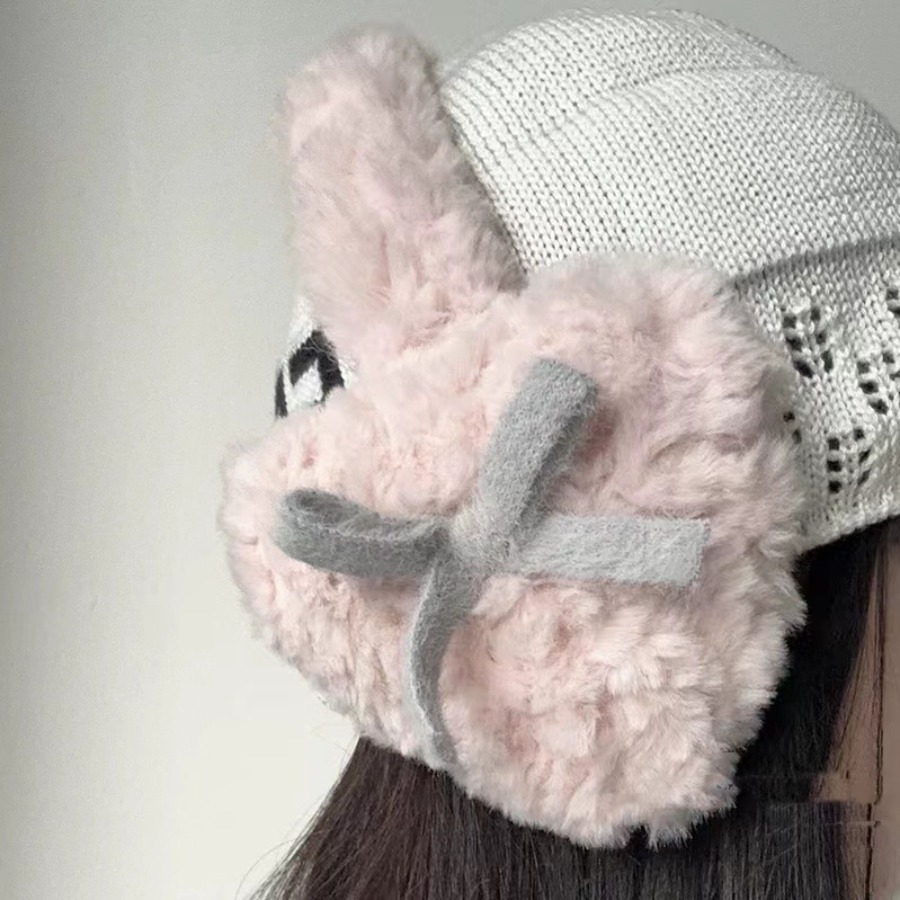 Trendy boog-knoop oorwarmers W - Winter Clothing Earmuffs recensie en prijs